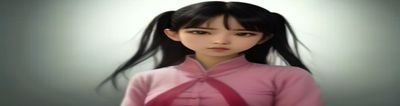 时尚系美女图——城市街头穿着白色简约服装的女性，背景虚化，现代感强