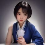 美女图策展编辑林晓雅的工作照，她是平台首席内容策展人，专注人像摄影美学研究
